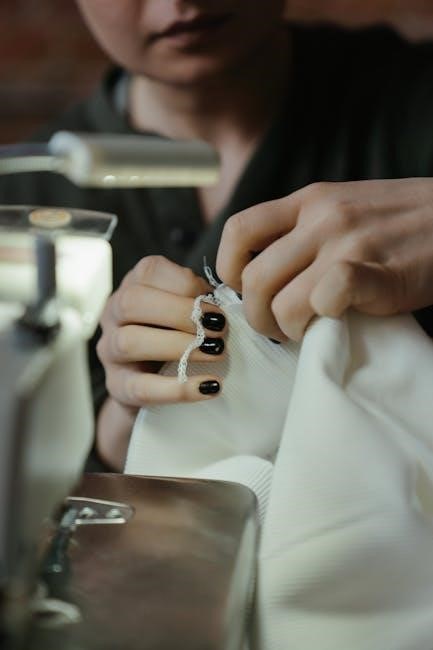 sewing machine user manual